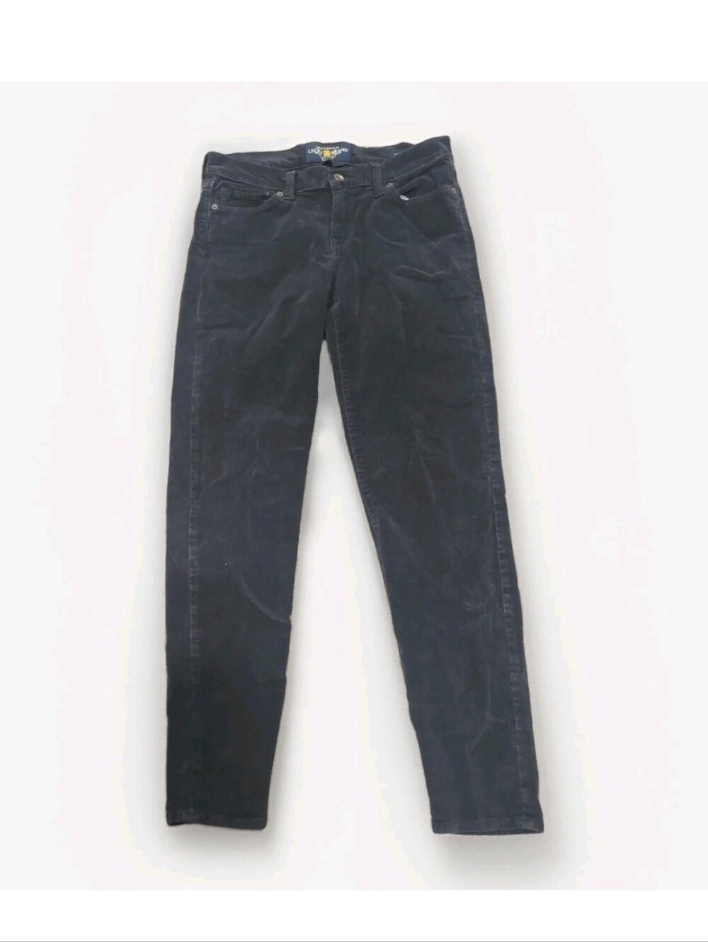 Lucky Brand Sofia Skinny Corduroy Jeans Dark Blue Women's Size 8 30x29